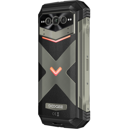 Telefon Doogee V Max Plus 5G 6.58-inch 120Hz IPS 8-Core Dimensity 7050 16GB RAM + 512GB NFC RGB Light 22000mAh IP68/IP69K Android 14 [7]