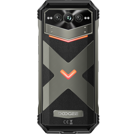 Telefon Doogee V Max Plus 5G 6.58-inch 120Hz IPS 8-Core Dimensity 7050 16GB RAM + 512GB NFC RGB Light 22000mAh IP68/IP69K Android 14 [5]