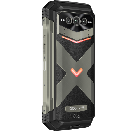 Telefon Doogee V Max Plus 5G 6.58-inch 120Hz IPS 8-Core Dimensity 7050 16GB RAM + 512GB NFC RGB Light 22000mAh IP68/IP69K Android 14 [6]