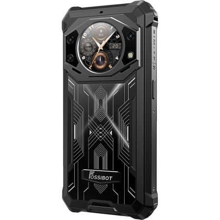 Telefon Fossibot F101 Pro 4G Dual SIM 5.45-inch IPS 8-Core Helio P60 8GB RAM + 128GB 10600mAh NFC IP68/IP69K Android 13 Black [5]