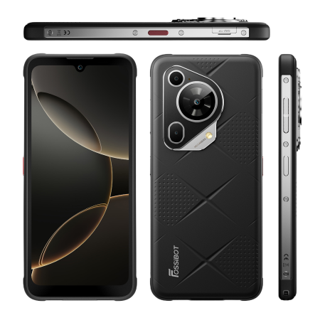 Telefon Fossibot F112 Pro Slim 5G 256GB 7150mAh NFC Android 14 Black [7]