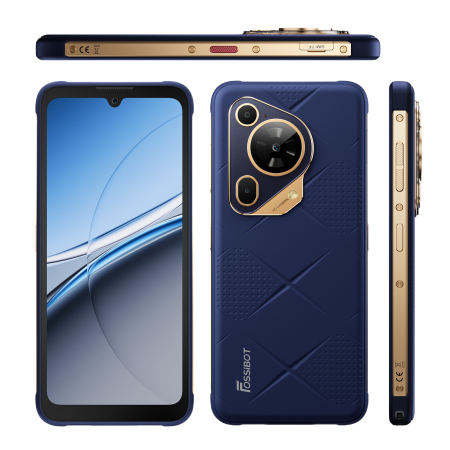 Telefon Fossibot F112 Pro Slim 5G 256GB 7150mAh NFC Android 14 Blue [8]