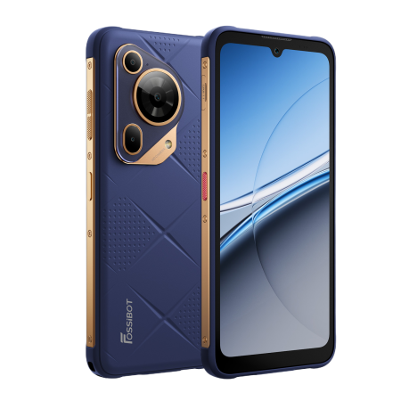 Telefon Fossibot F112 Pro Slim 5G 256GB 7150mAh NFC Android 14 Blue [2]