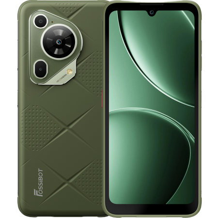 Telefon Fossibot F112 Pro Slim 5G 256GB 7150mAh NFC Android 14 Green [1]