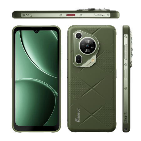 Telefon Fossibot F112 Pro Slim 5G 256GB 7150mAh NFC Android 14 Green [7]