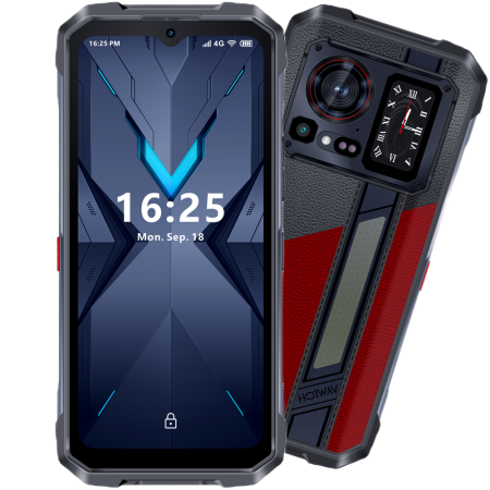 Telefon Hotwav Hyper 7 Pro Dimensity 7050 5G 256GB NFC Dual Screen Magma Red [0]