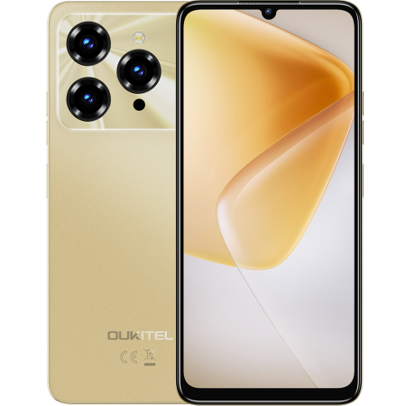 Oukitel - Telefon Oukitel C6 5G 6.8" 90Hz 8GB RAM 256GB 5150mAh Android 15 Gold