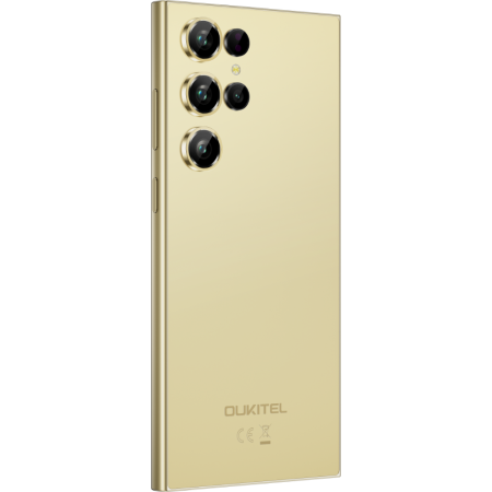 Telefon Oukitel C61, 4G, Octa-Core, 6.88' HD+ 90Hz, 16GB RAM 128GB, NFC, 5150mAh, Android 15, Gold [7]