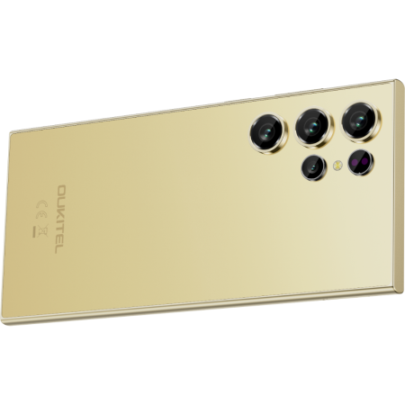 Telefon Oukitel C61, 4G, Octa-Core, 6.88' HD+ 90Hz, 16GB RAM 128GB, NFC, 5150mAh, Android 15, Gold [15]