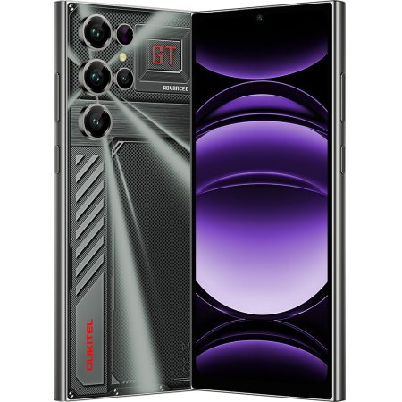 Oukitel - Telefon Oukitel C61 GT, 4G, Octa-Core, 6.88" IPS 90Hz, 16GB RAM / 128GB, 5150mAh, NFC, Android 15, Black