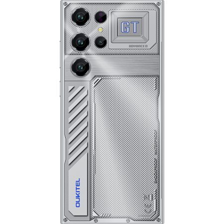 Telefon Oukitel C61 GT, 4G, Octa-Core, 6.88" IPS 90Hz, 16GB RAM / 128GB, 5150mAh, NFC, Android 15, Silver [6]