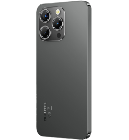 Telefon Oukitel P1, 4G, 6.7-inch AMOLED FHD+ 120Hz, 8GB RAM / 256GB, 5150mAh, NFC, Android 15, Black [4]