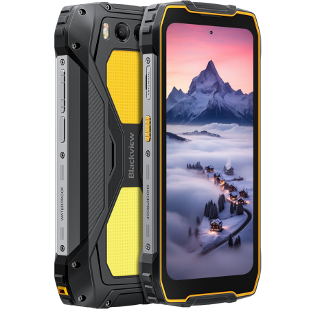 Telefon rugged Blackview BV7300 4G Dual SIM 6GB RAM 256GB NFC Stereo 15000mAh Android 14 Yellow [3]