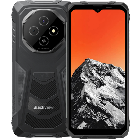 Blackview - Telefon rugged Blackview FORT 1 4G Dual SIM 6.56" 90Hz HD+ 4GB RAM 128GB NFC 10000mAh Android 15 Black