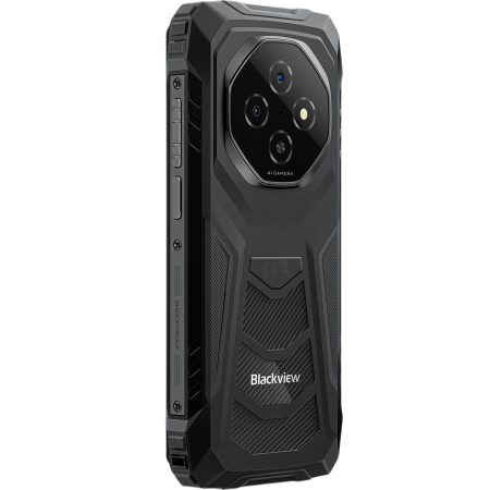 Telefon rugged Blackview FORT 1 4G Dual SIM 6.56" 90Hz HD+ 4GB RAM 128GB NFC 10000mAh Android 15 Black [6]