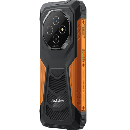 Telefon rugged Blackview FORT 1 4G Dual SIM 6.56" 90Hz HD+ 4GB RAM 128GB NFC 10000mAh Android 15 Orange [4]