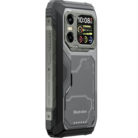 Telefon rugged Blackview Xplore 1 5G Dual SIM 16GB RAM 512GB Dual Display 6.78" 2K 120Hz + 2-inch NFC 20000mAh Android 15 Black [6]