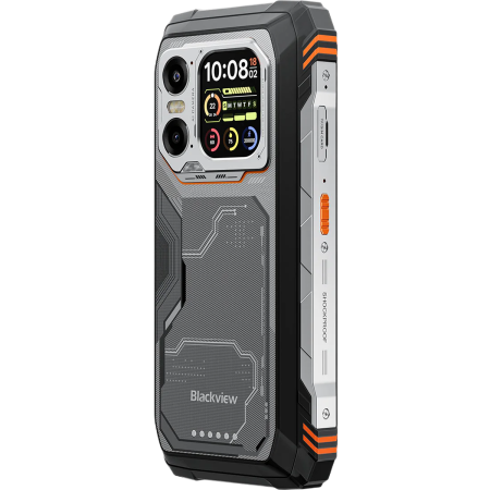 Telefon rugged Blackview Xplore 1 5G Dual SIM 16GB RAM 512GB Dual Display 6.78" 2K 120Hz + 2-inch NFC 20000mAh Android 15 Orange [5]