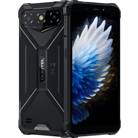 Telefon rugged Oukitel G3, 4G, 6.0" HD+ IPS, Quad-Core, 16GB RAM + 64GB, Radio FM, 6300mAh, Android 14, Black [8]