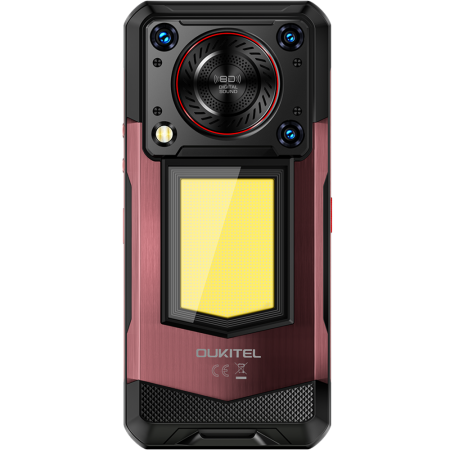 Telefon rugged Oukitel WP56 5G 6.8" 120Hz 12GB RAM 512GB 16000mAh NFC Android 15 Red [8]