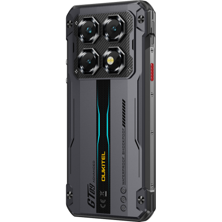 Telefon rugged Oukitel WP60, 5G, 7.2" IPS 120Hz, Octa-Core Dimensity 7025, 16GB RAM + 512GB, NFC, 10000mAh, Android 15, Black [6]
