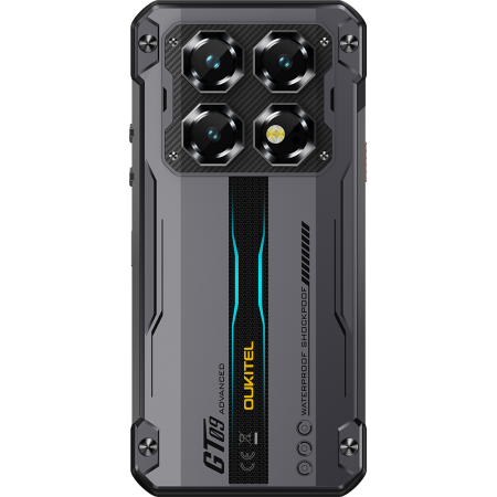 Telefon rugged Oukitel WP60, 5G, 7.2" IPS 120Hz, Octa-Core Dimensity 7025, 16GB RAM + 512GB, NFC, 10000mAh, Android 15, Black [11]