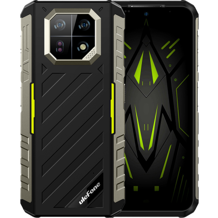 Telefon Ulefone Armor 22 4G Dual SIM 6.58-inch 120Hz 8-Core Helio G98 8GB RAM + 256GB NFC IP68/IP69K Android 13 Green [1]
