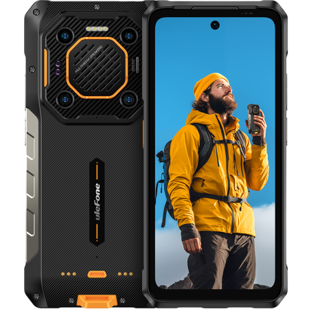 Ulefone - Telefon Ulefone Armor 26 Ultra 5G 6.78-inch 120Hz IPS 8-Core Dimensity 8020 12GB RAM + 512GB NFC 15600mAh 120W IP68/IP69K Android 13