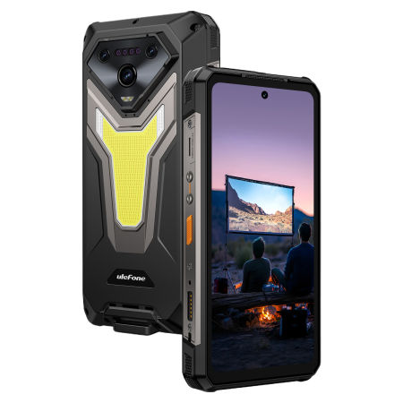 Telefon Ulefone Armor 34 Pro Plus 5G Video Projector 16GB RAM/512GB Dual RGB Light 25500mAh NFC IP68/IP69K Android 15 [16]