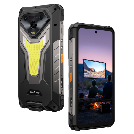 Telefon Ulefone Armor 34 Pro Plus 5G Video Projector 16GB RAM/512GB Dual RGB Light 25500mAh NFC IP68/IP69K Android 15 [15]