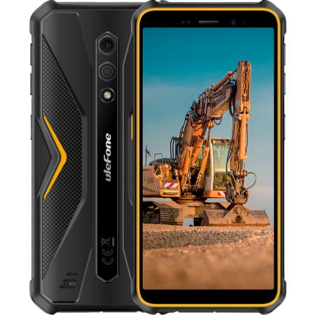 Ulefone - Telefon Ulefone Armor X12 Orange 4G 3GB RAM/32GB NFC IP68/IP69K Android 13 Go
