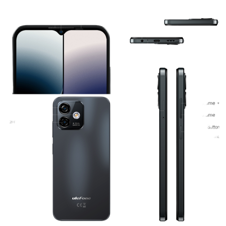 Telefon Ulefone Note 16 Pro 4G 8GB/128GB IPS 6.52-inch Android 13 Black [15]