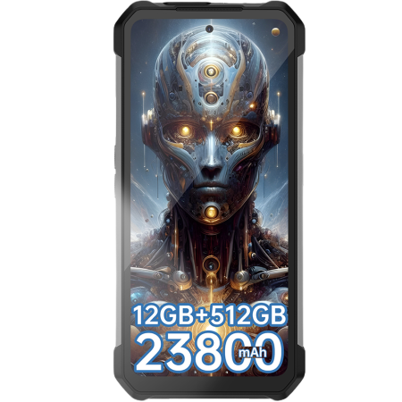 Telefon Unihertz 8849 Hike 4G 6.79-inch 120Hz IPS 8-Core Helio G200 12GB RAM / 512GB Stereo NFC 23800mAh 120W Android 15 [1]