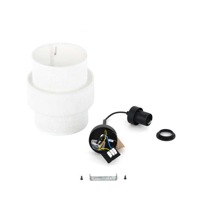 Aplica CALISTO E27 1 x max 15W LED Negru 20 cm [10]