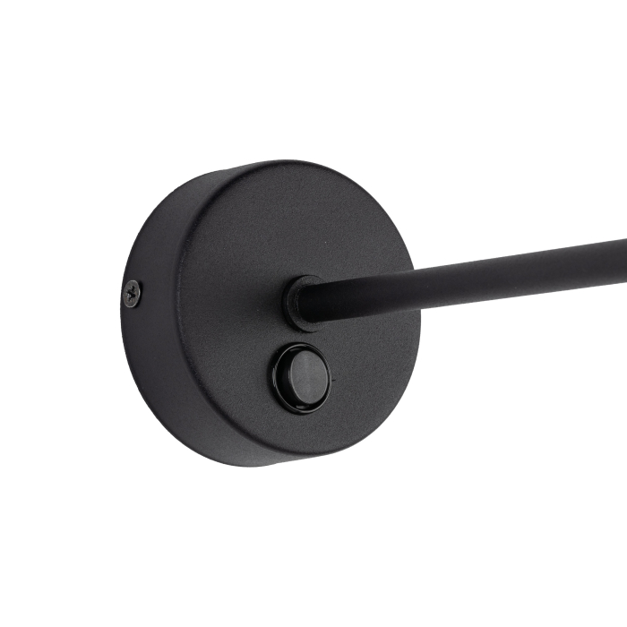 Aplica CALISTO E27 1 x max 15W LED Negru 20 cm [3]