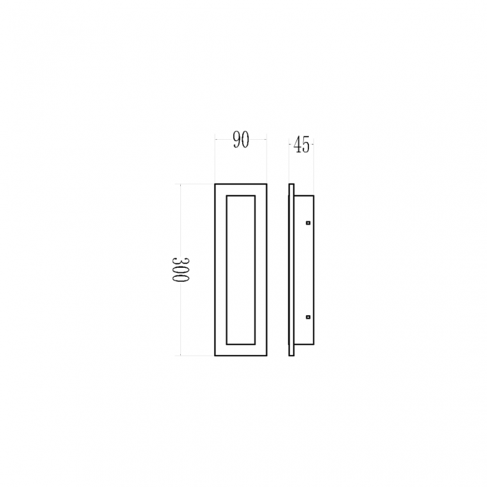 Aplica exterior LED 10W lumina reglabila 30 cm IP54 [5]