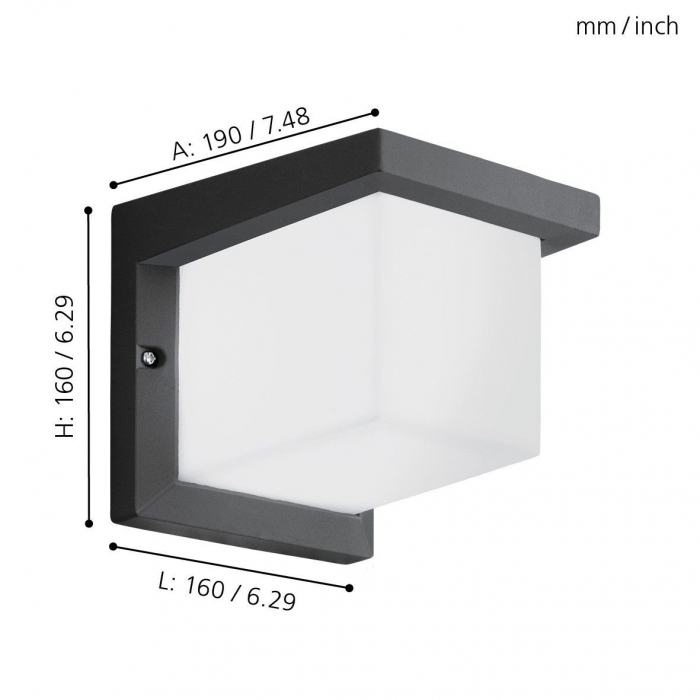 Aplica exterior DESELLA 1 LED 10W lumina calda [5]