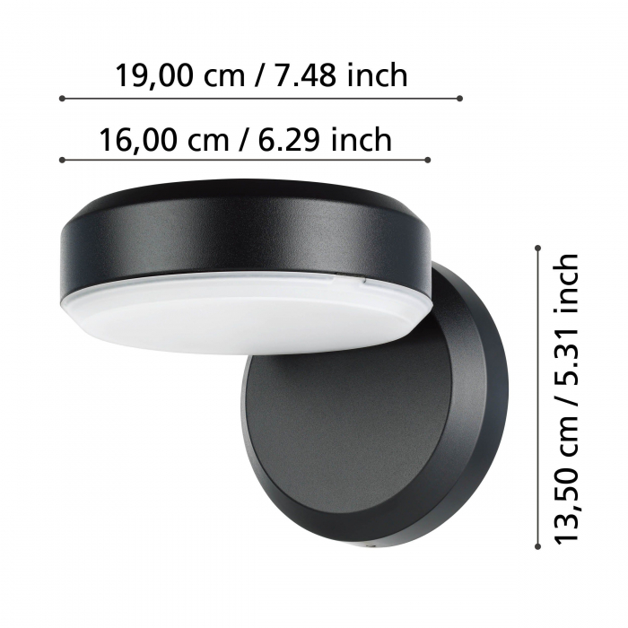 Aplica exterior FORNACI LED 11W lumina calda [3]