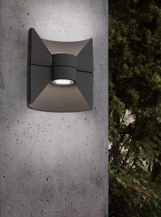 Aplica exterior REDONDO LED 2X2.5W lumina calda [2]
