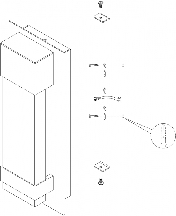 Aplica exterior VILLAGRAZIA LED 2X3.3W lumina calda [7]