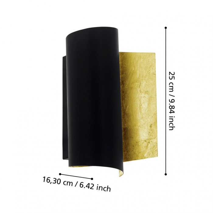 Aplica FALICETTO E27 1X40W [2]
