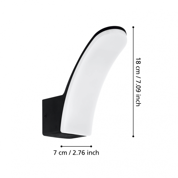Aplica exterior FIUMICINO LED 11,5W lumina calda [3]
