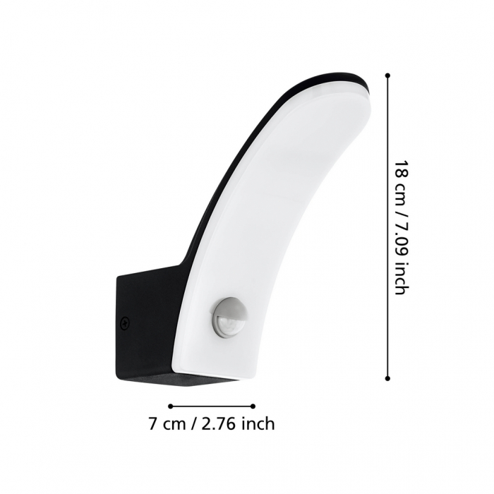 Aplica exterior FIUMICINO LED 11,5W lumina calda [2]
