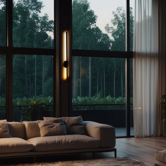 Aplica FLASH LED 1 x max 4W LED Negru 5,5 cm [2]