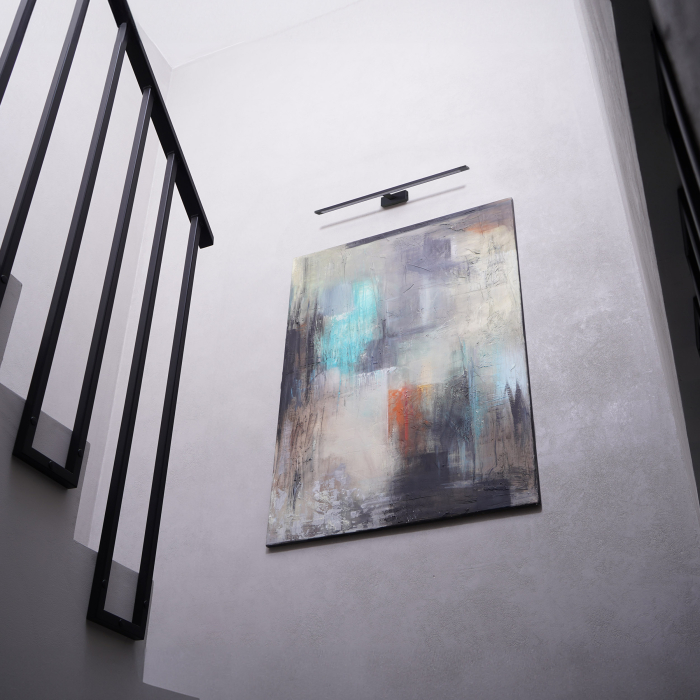 Aplica GALLERY LED 1 x max 20W LED Negru 62 cm [3]