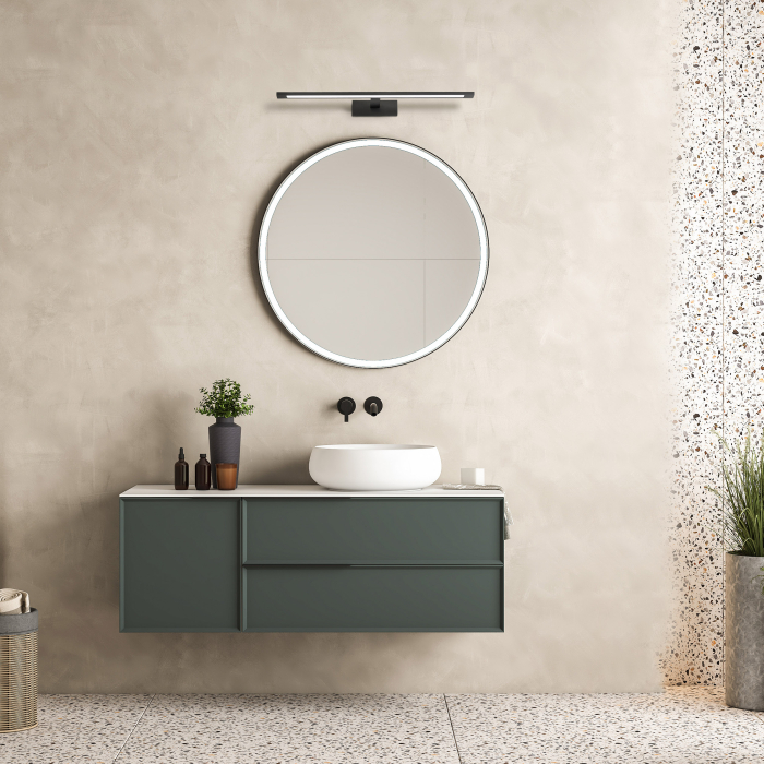 Aplica GALLERY LED 1 x max 20W LED Negru 62 cm [2]