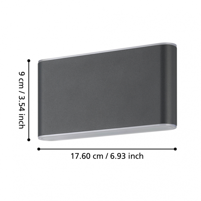 Aplica exterior GRUTTI LED 2X5,8W lumina reglabila [4]