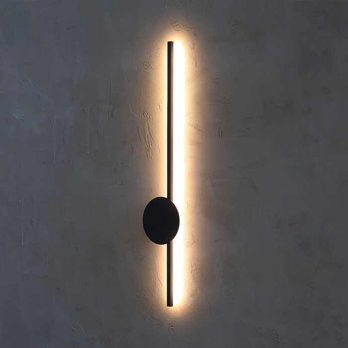 Aplica JAVA  1 x max 2W LED Negru 4,5 cm [5]