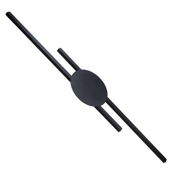 Aplica JAVA  2 x max 30W LED Negru 4,5 cm [6]