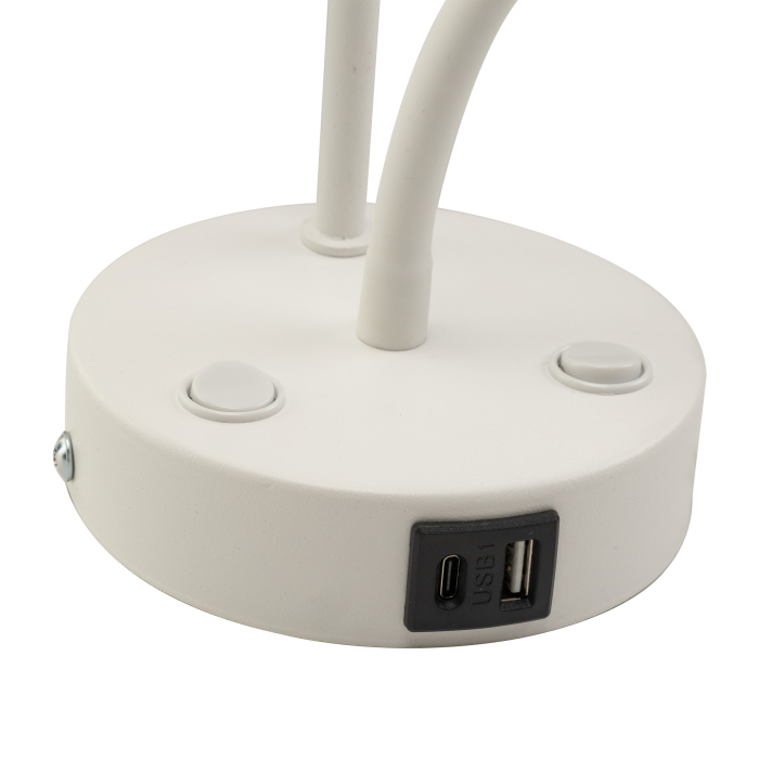 Aplica MAJA E27, G9 2 x max 8W LED, max 15W LED Alb 19 cm [4]